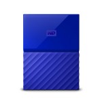 WD 1TB My Passport Portable Blue USB 3.0 External Hard Drive - WDBYNN0010BBL